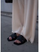 Vanilla White Pleated Pants