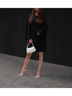 Black Pleated Dress