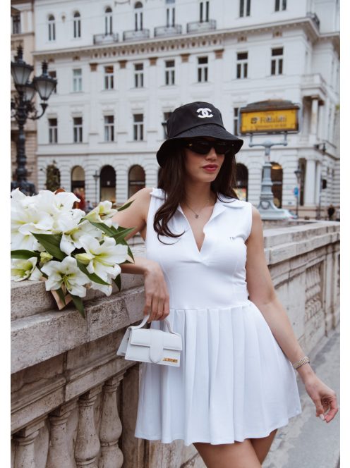 White Monaco Dress