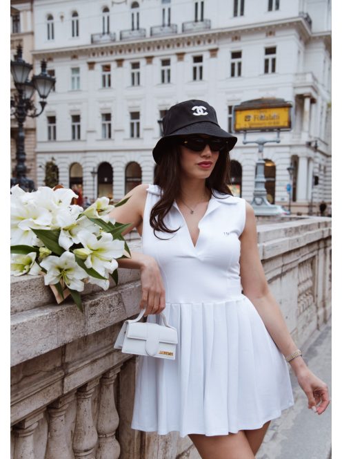 White Monaco Dress