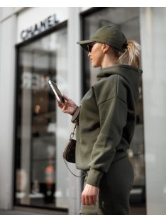 Khaki Hoodie Women 